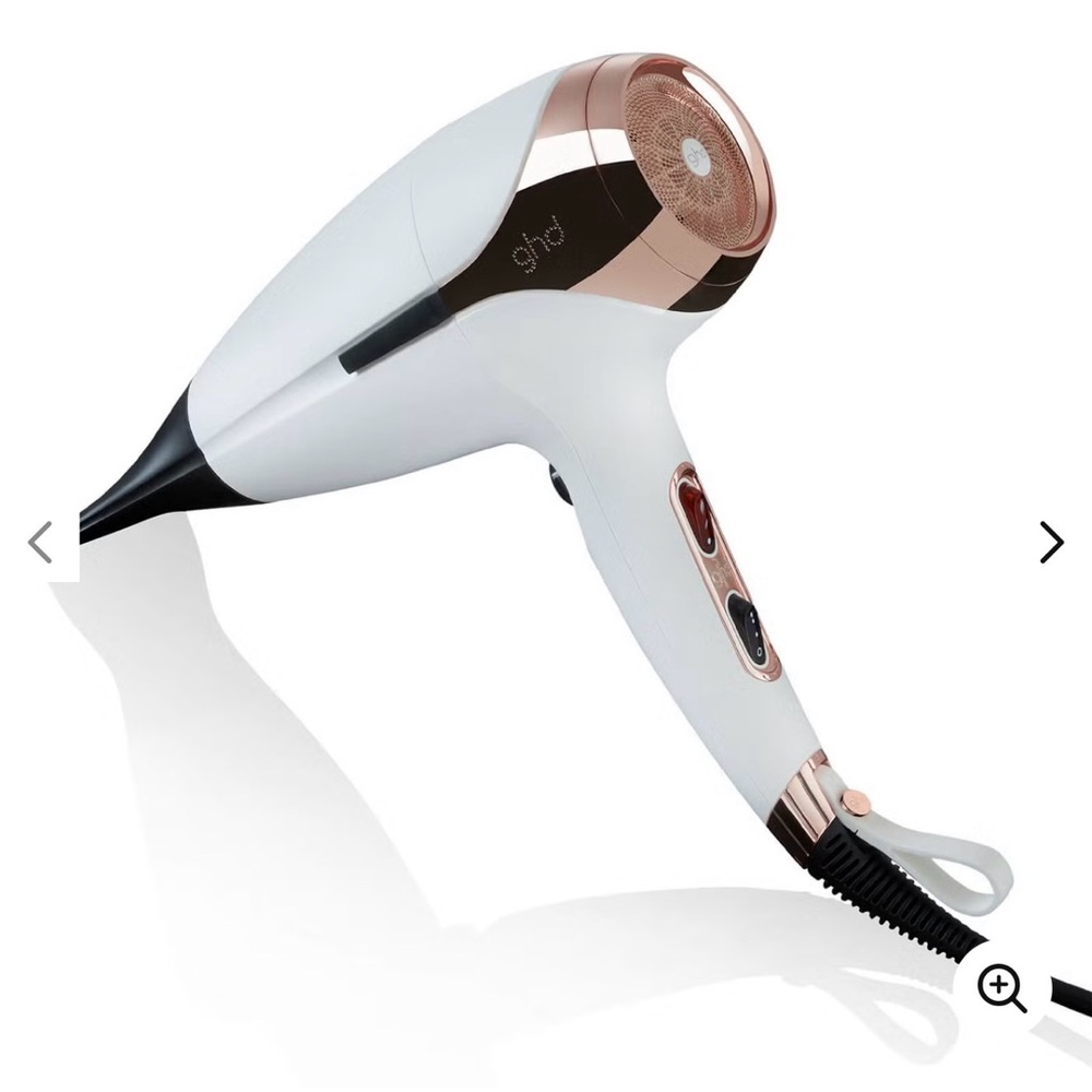 ghd White and Rose Gold Hair Dryer